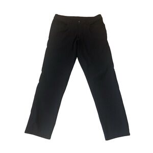 Lululemon ABC Classic 5 Pocket Pant Warpstreme Size 30 Black athleisure men’s